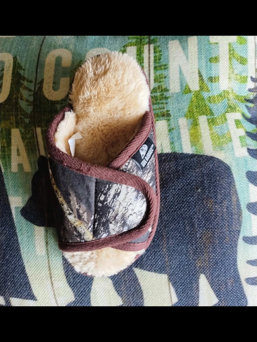 New Double Barrel  Toddlers camouflage slipper, Size 10-11